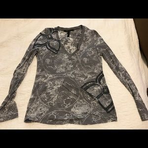 BCBG maxazria long sleeve shirt